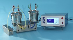 日本省力技術研究所の2液混合吐出装置（ディスペンサー）　ID-200R　高精度微少量吐出用